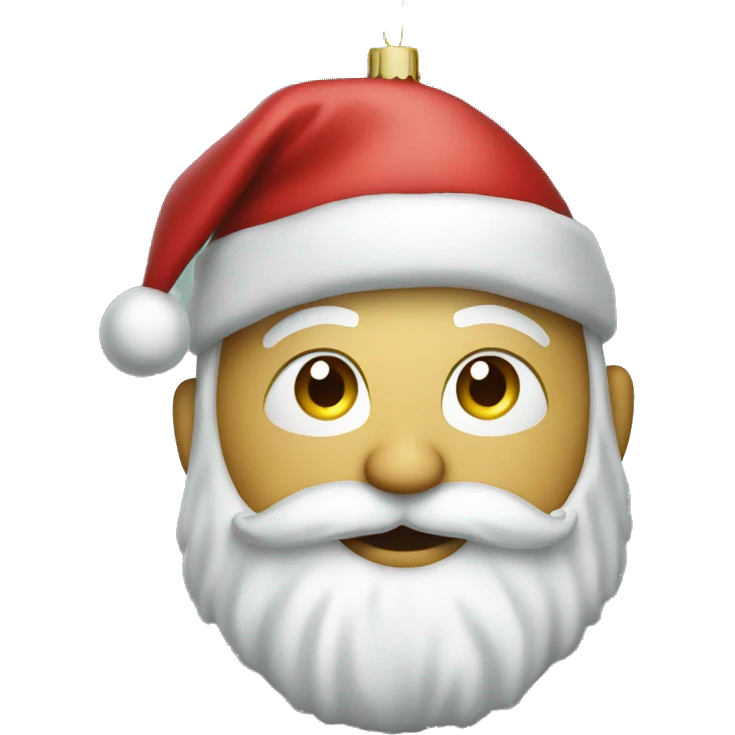 Ornaments Christmas emoji