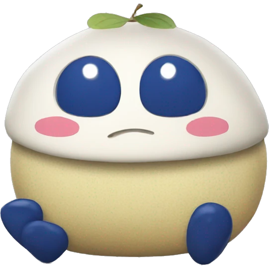 Sumo blueberry emoji