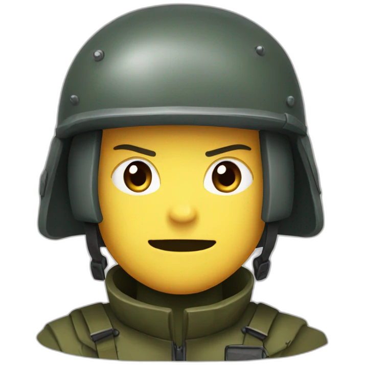 Naruto in an old German military helmet emoji