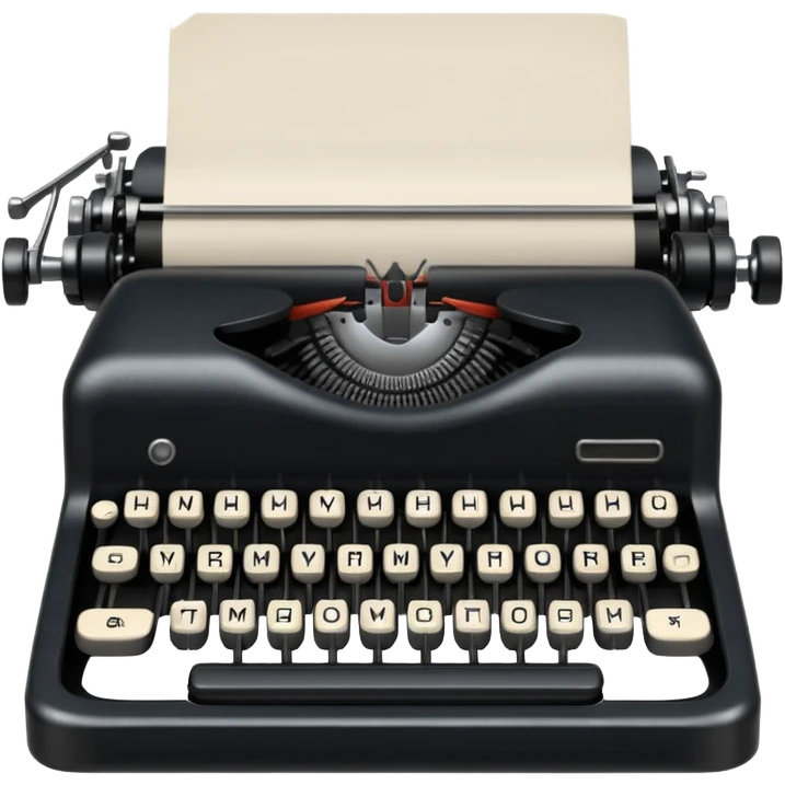 Typewriter emoji