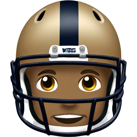 Coyote football player emoji
