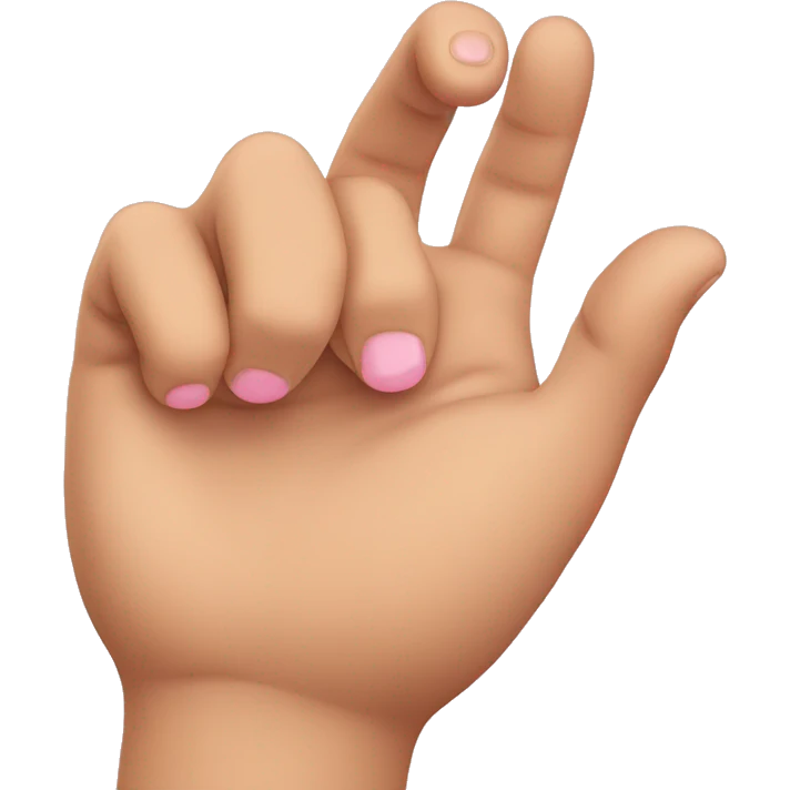 Pinky promise  emoji