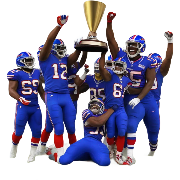 Bills beating the chiefs  emoji