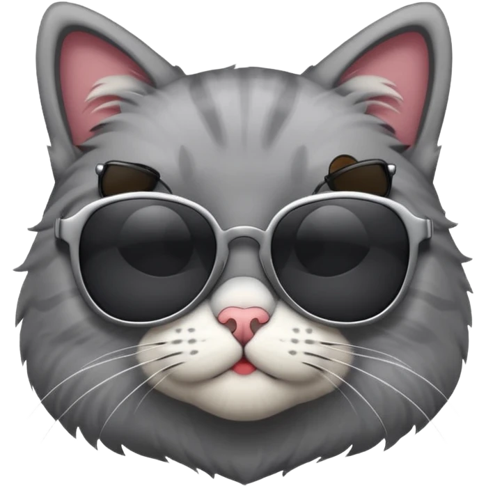 Cat wearing sunglasses emoji