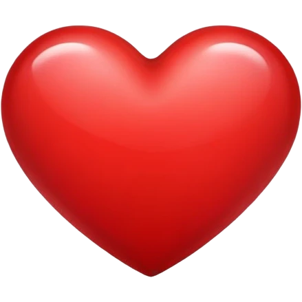 red heart emoji