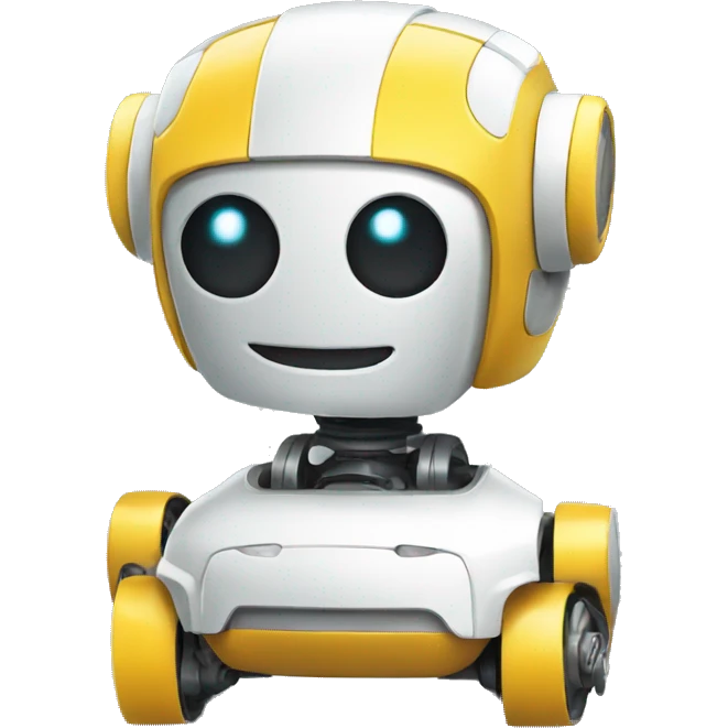Car robot emoji