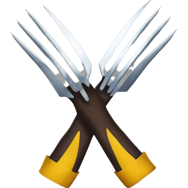 wolverine claws emoji