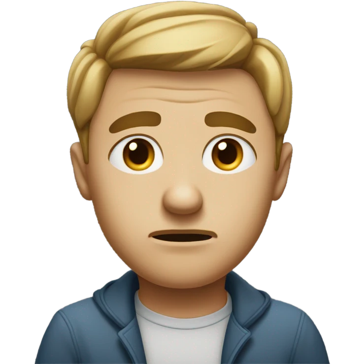 confused look emoji