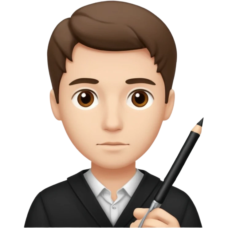 TŞK yazan yakışıklı adam emoji