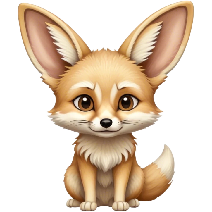 confused fennec emoji