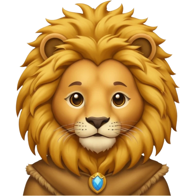 human in a lion costume  emoji