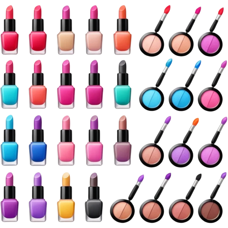 Produits de maquillage  emoji
