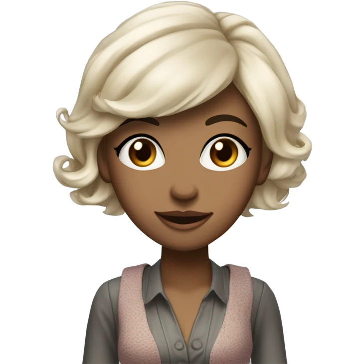 coquette girl emoji