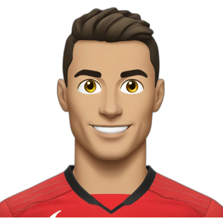 Turkish Cristiano Ronaldo in Ankaragücü Jersey emoji