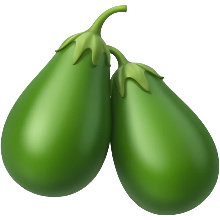 green brinjal emoji