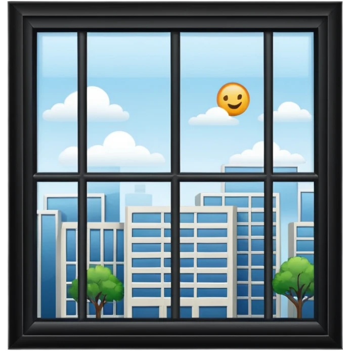 office window emoji
