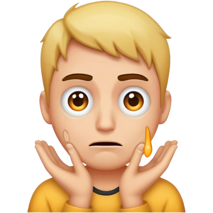 Uncomfortable emoji