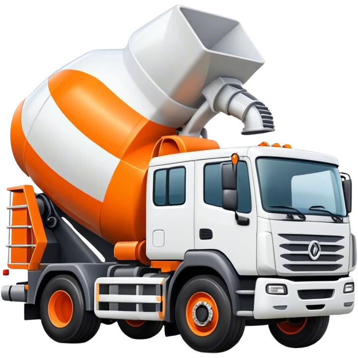 mixer truck emoji