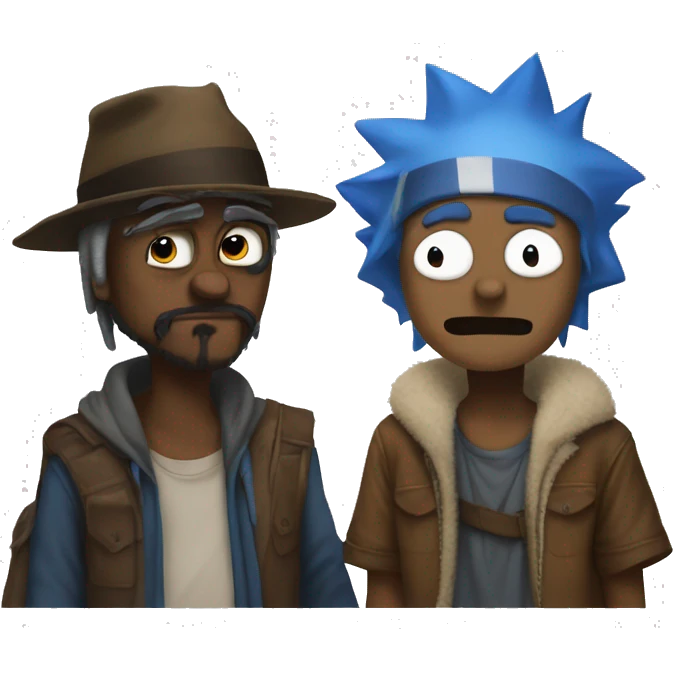 Mordecai and rigby emoji
