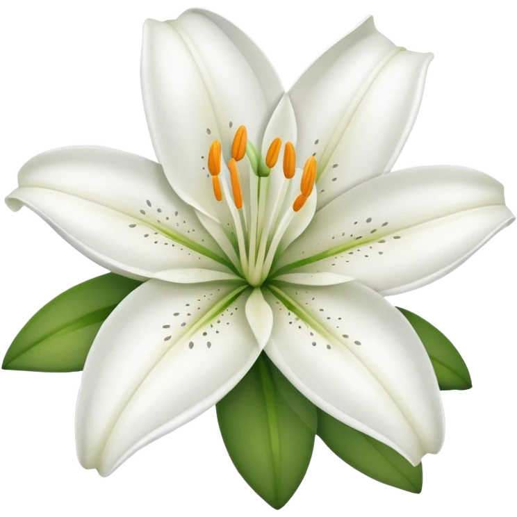 lily flower emoji