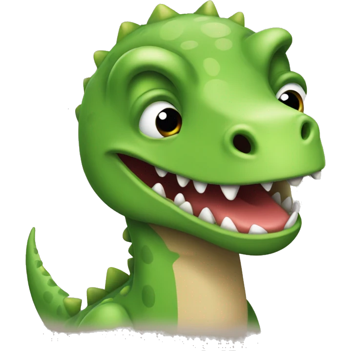 Funny Dinosaur  emoji