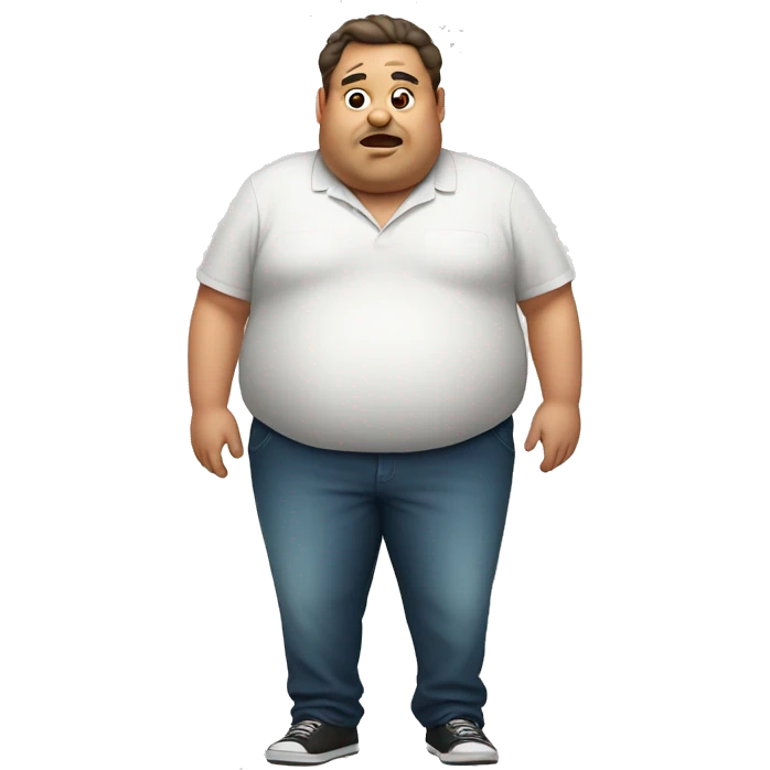 fat man emoji