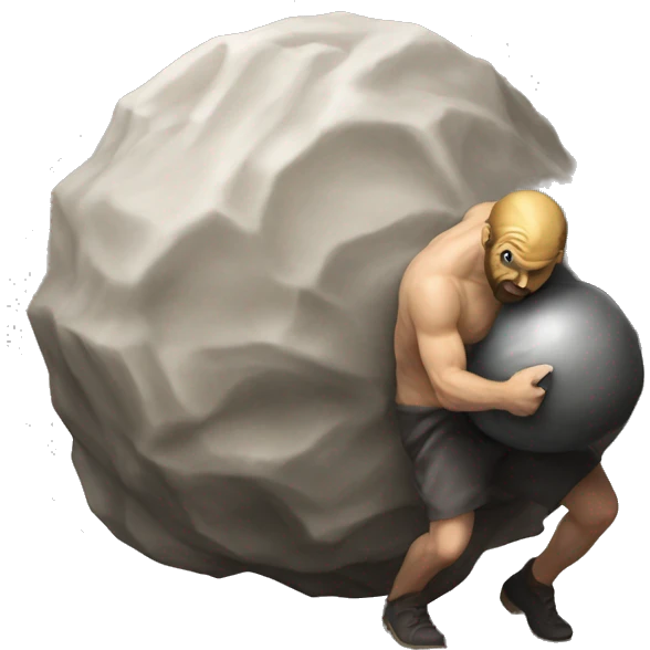 sisyphus emoji