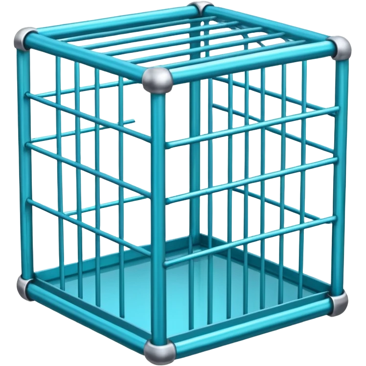 cyan cage emoji