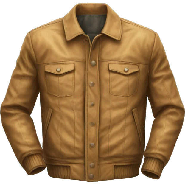 vintage retro sport jacket product, clothes, isolated emoji