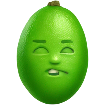 Lime emoji