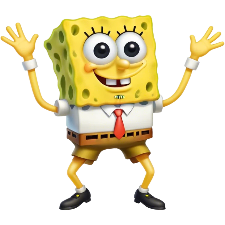 SpongeBob dancing  emoji