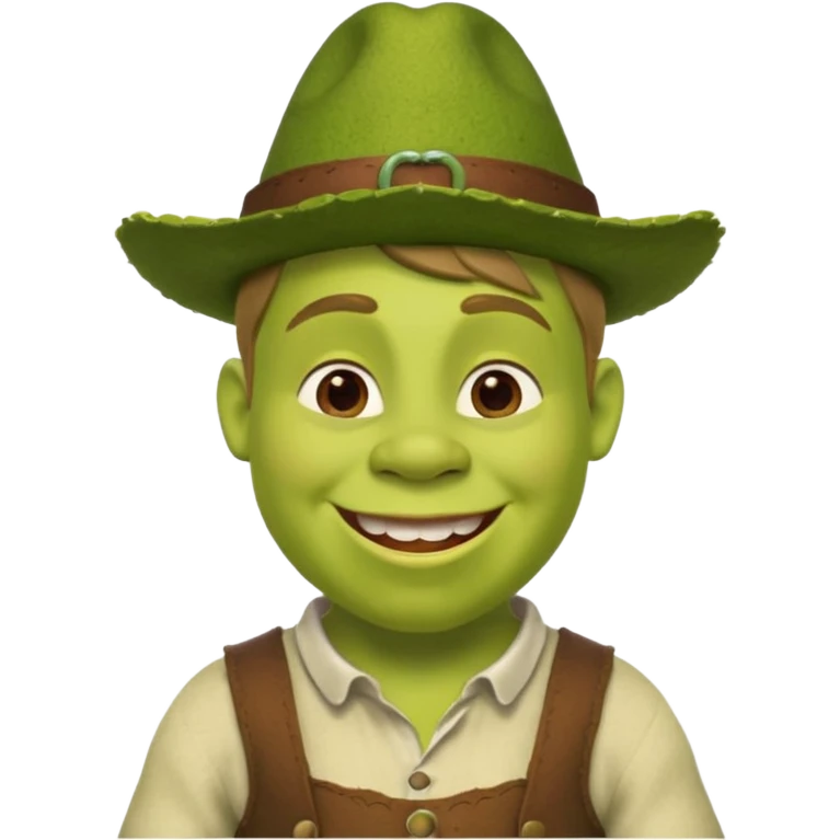 Shrek Yodeling  emoji