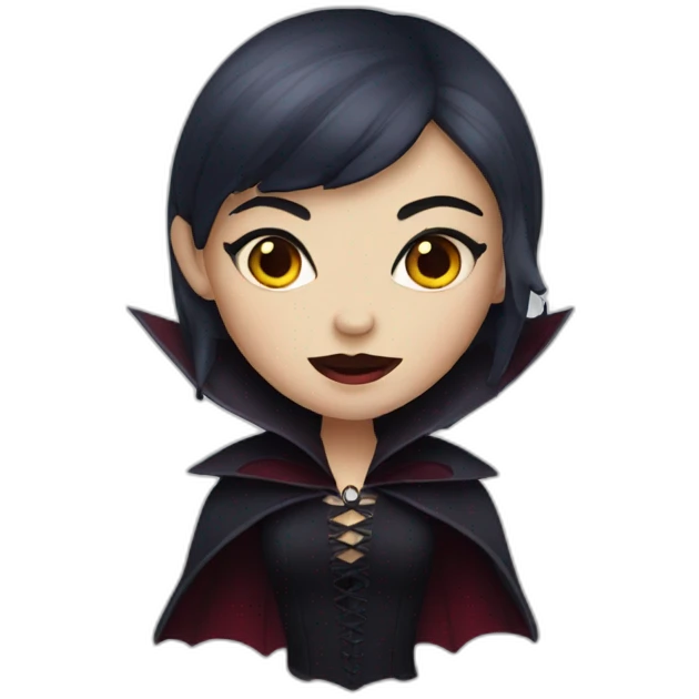Vampire girl emoji