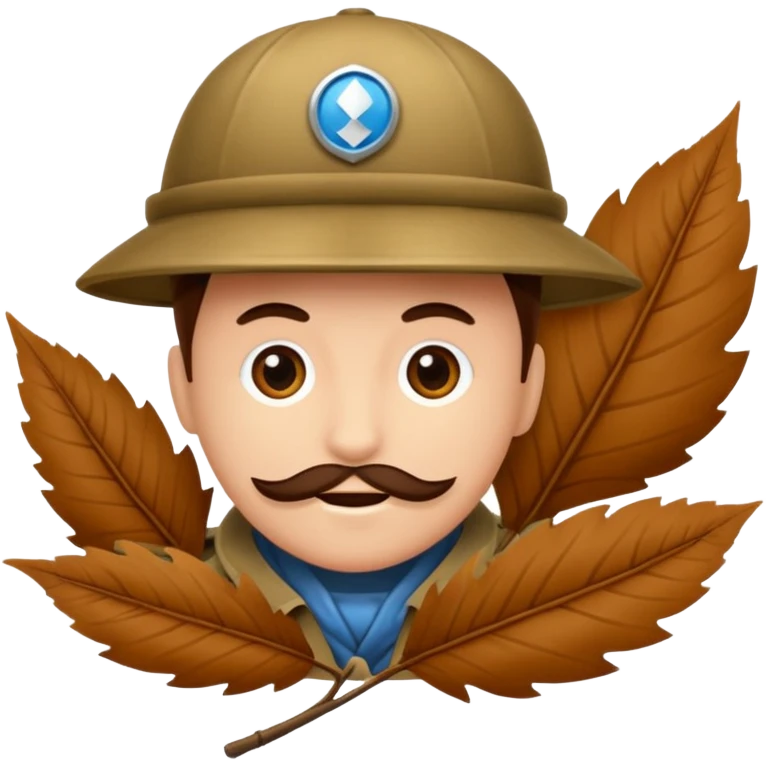 écureuil qui écrit activement sur une feuille emoji