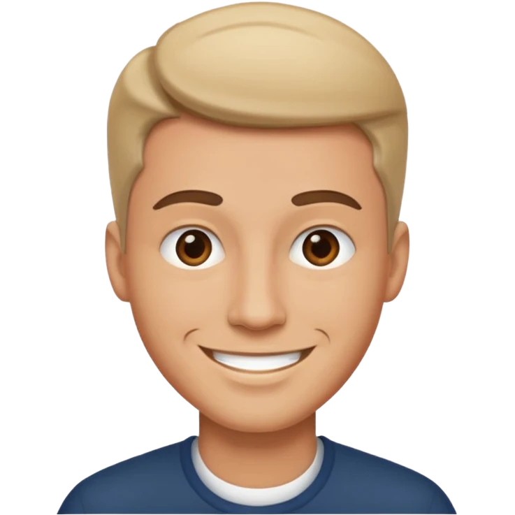 Man very style face emoji
