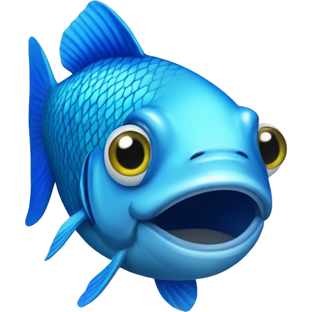 BLUE MONEY FISH emoji