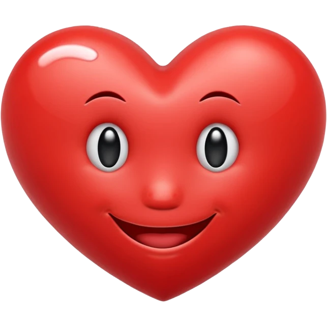 Heart with smiley face emoji