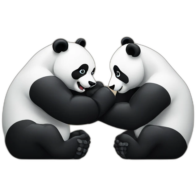 panda-arm-wrestling emoji