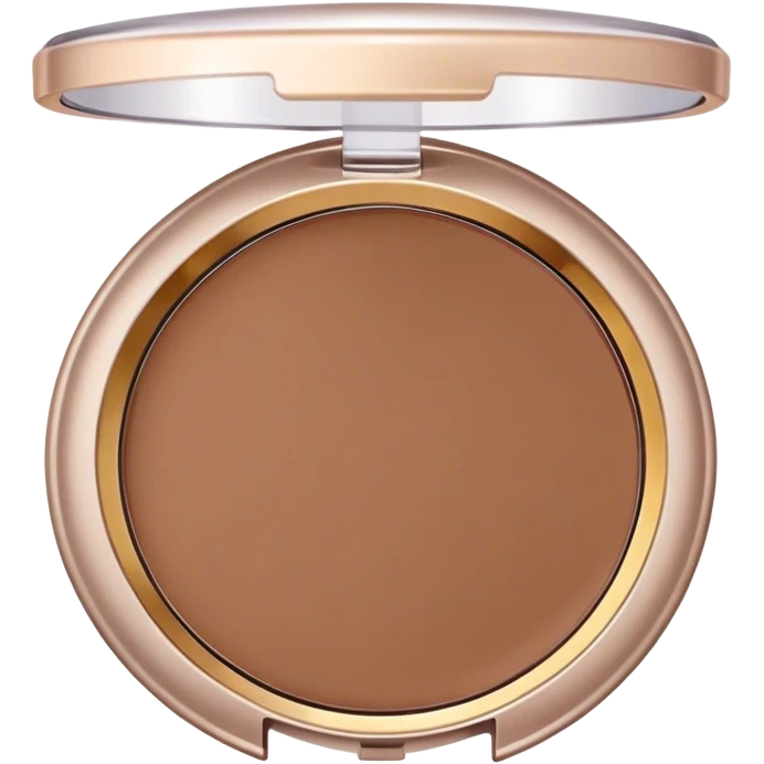 Taupe bronzer compact emoji