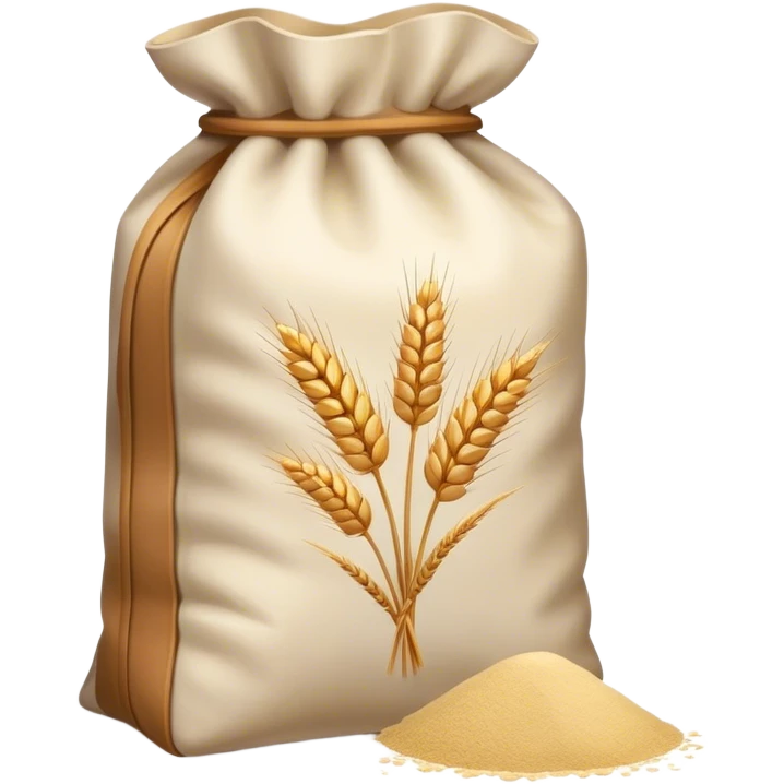 Embalagem de farinha de trigo emoji