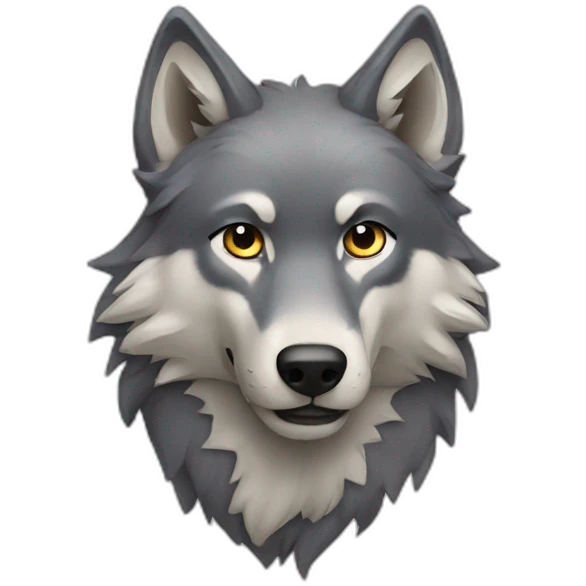 Wolf emoji