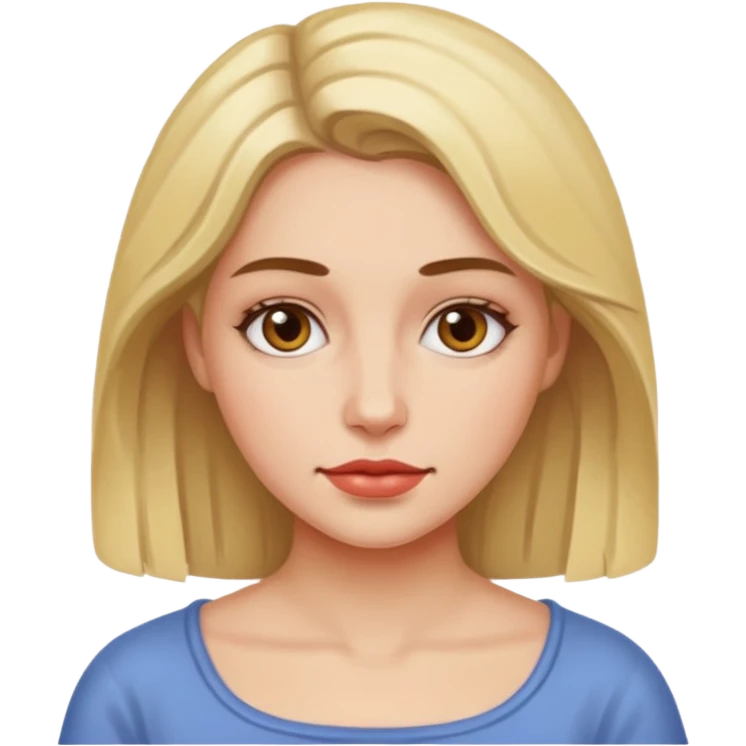 woman painting emoji