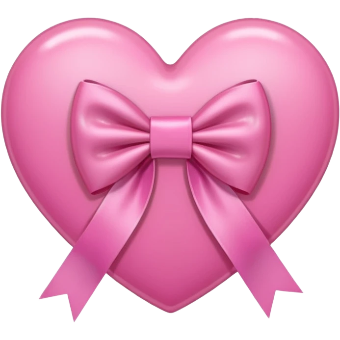 heart with a bow, kpop emoji
