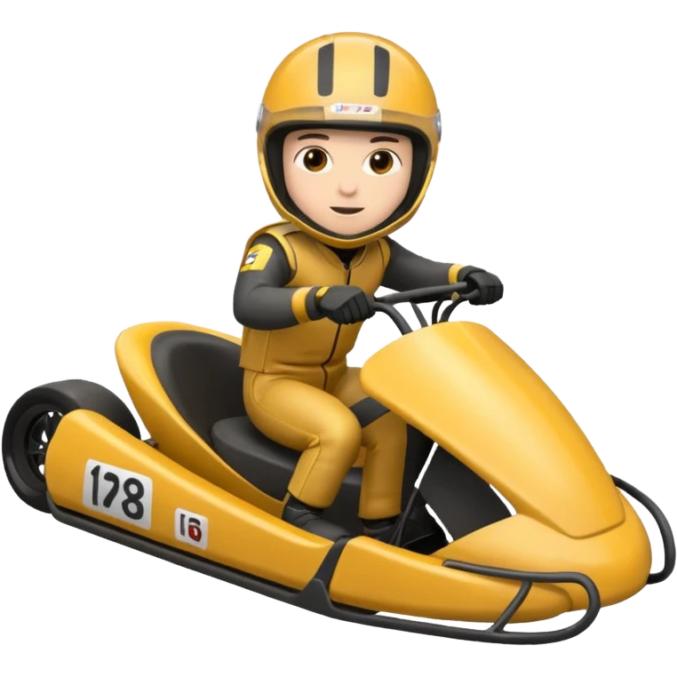 Street lugeing emoji