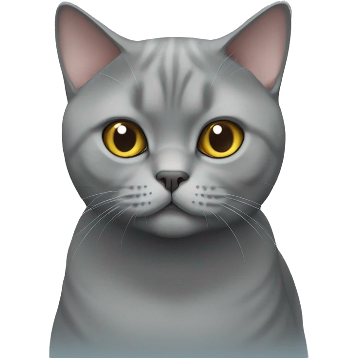 british shorthair cat emoji