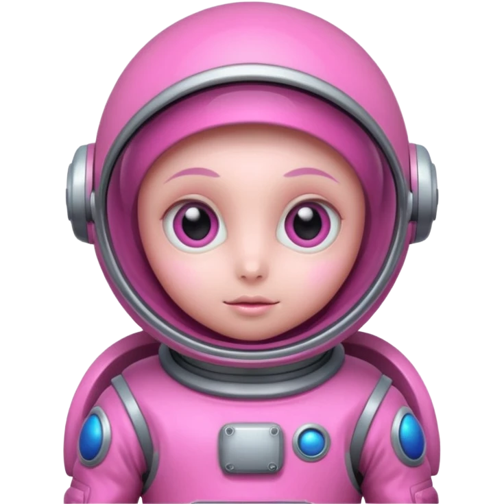 Pink Aliens emoji