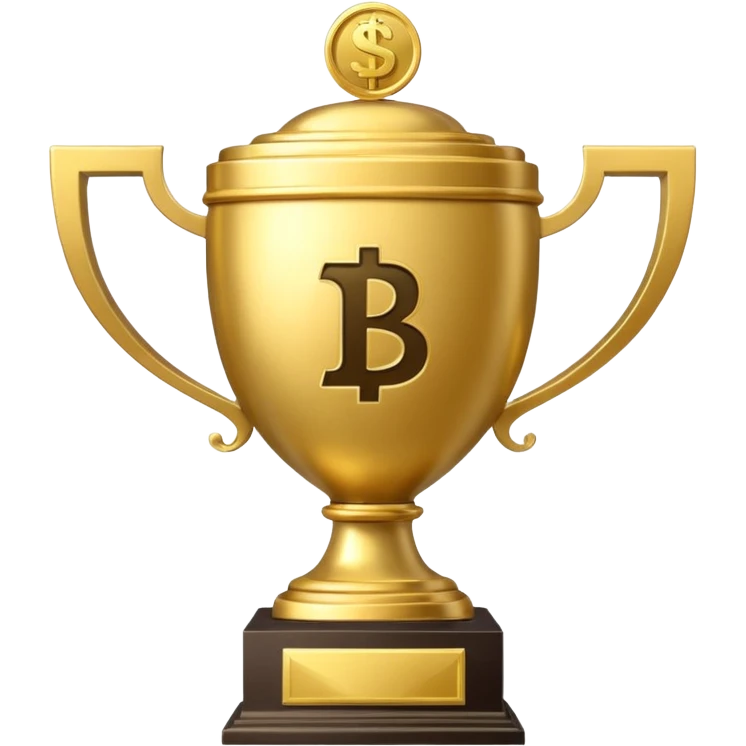money themed trophy with 10B on it elite  emoji