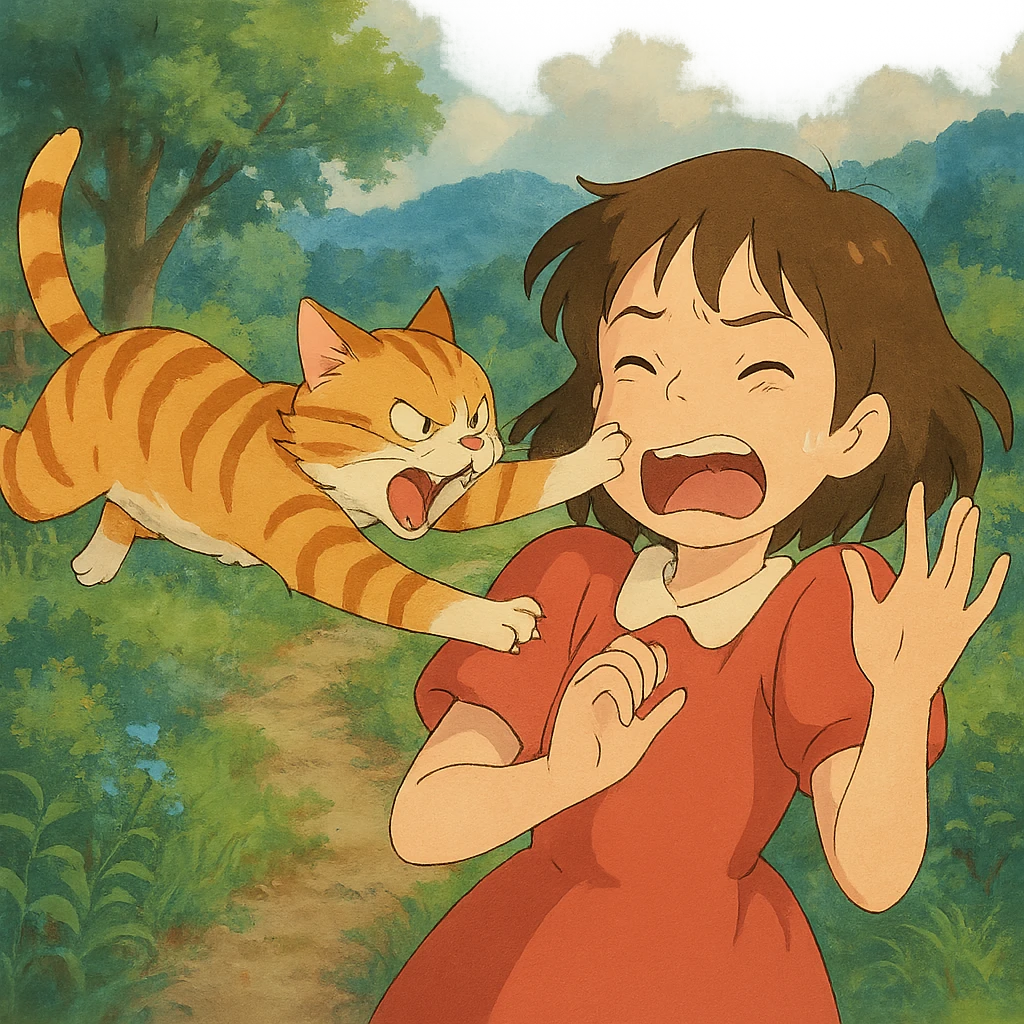 cat attack emoji