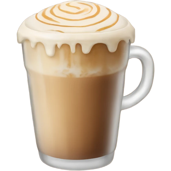 ice latte emoji