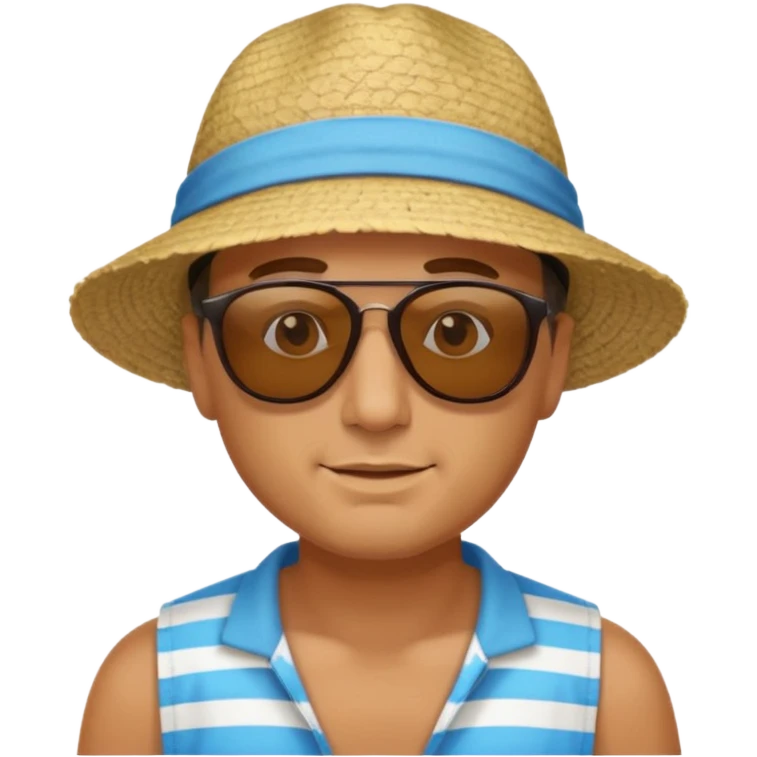 Man doing I’m talking about innit emoji